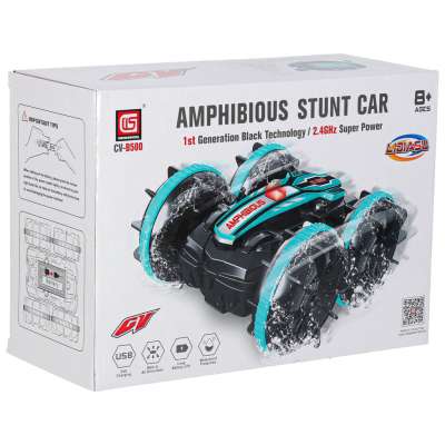 Amphibious remote control car gesture-controlled 4x4 360 2.4GHz 3.7V