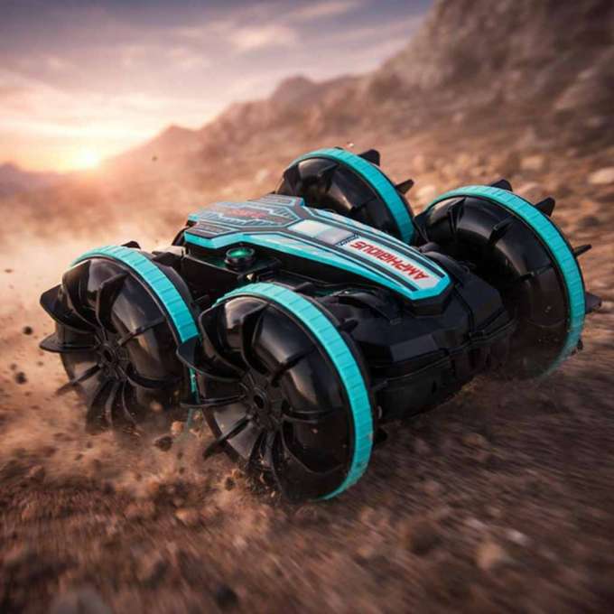 Amphibious remote control car gesture-controlled 4x4 360 2.4GHz 3.7V
