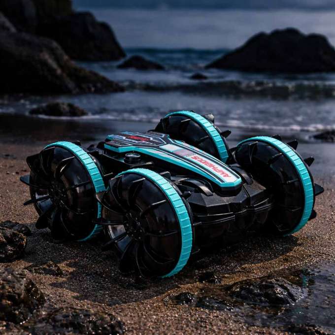 Amphibious remote control car gesture-controlled 4x4 360 2.4GHz 3.7V