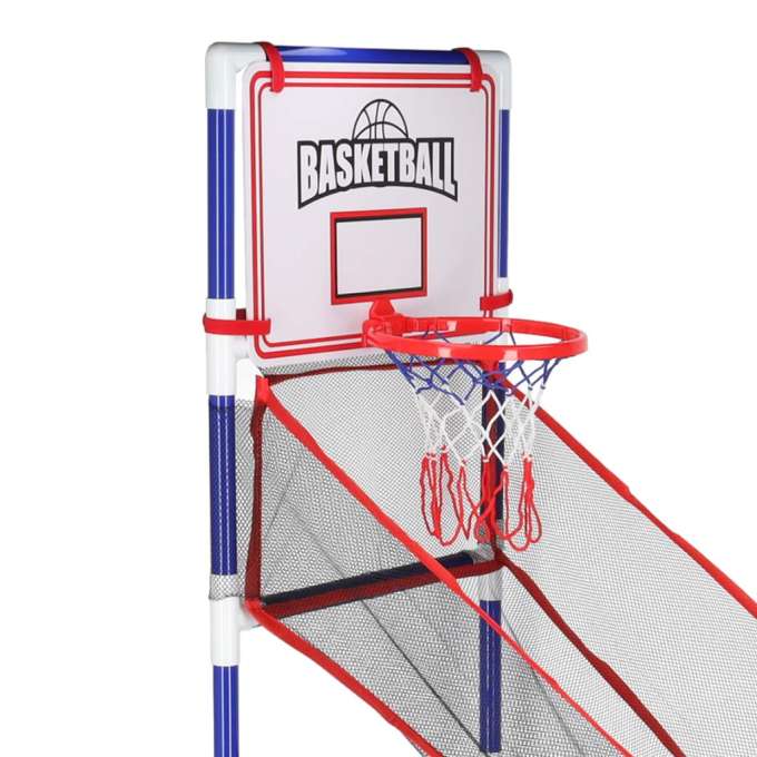 Basketball arcade game 2 balls pump