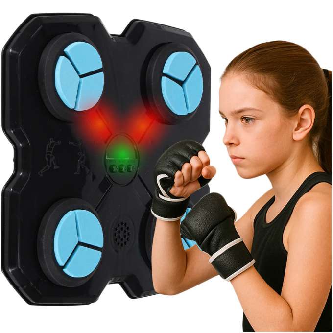 Boxing board shield with music 30x28cm