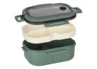 Breakfast lunchbox split 1200ml green 6