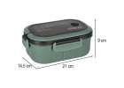 Breakfast lunchbox split 1200ml green 11
