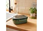 Breakfast lunchbox split 1200ml green 13