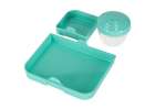 Breakfast lunchbox split 2200ml mint 9