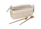 Breakfast lunchbox split 750ml beige 9