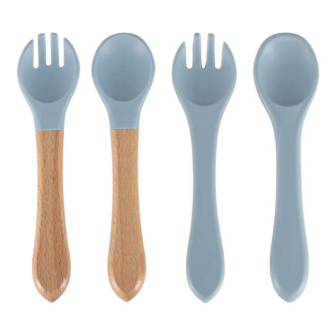 Children's 8-piece silicone cookware mint