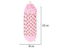 Children's hiking sleeping bag 135x50cm pink 10