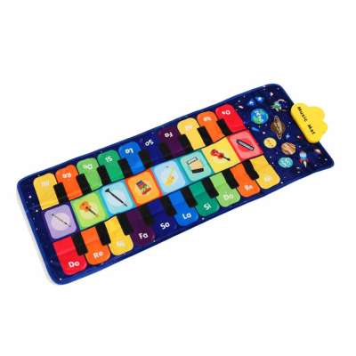 Children's interactive dance mat 8 instruments 10 melodies