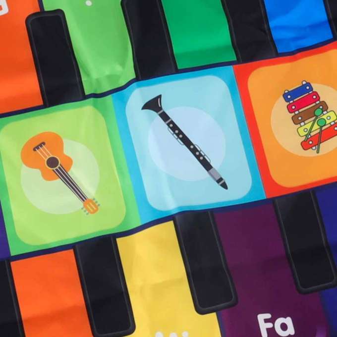Children's interactive dance mat 8 instruments 10 melodies