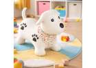 Children's jumping toy with a pump a rubber dog 15