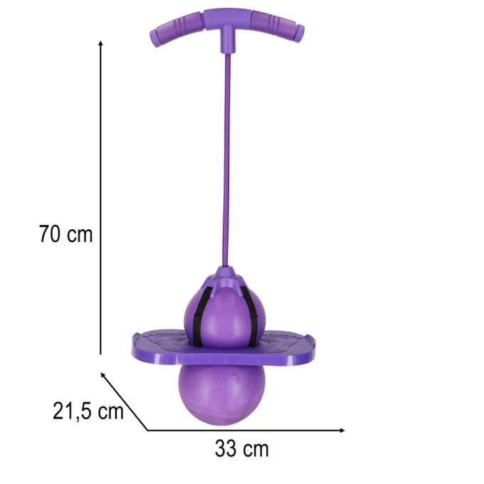 Children's pogo balance jumper purple