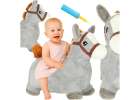 Children's rubber jumping pump horse 1