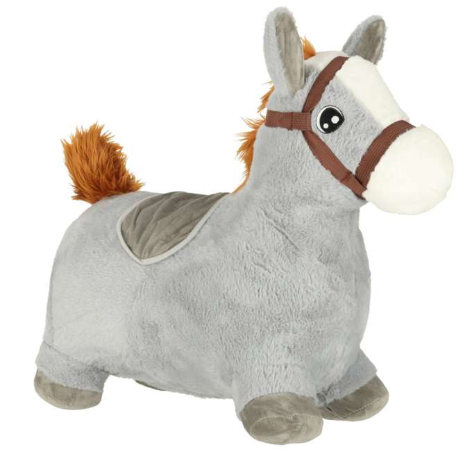 Children's rubber jumping pump horse