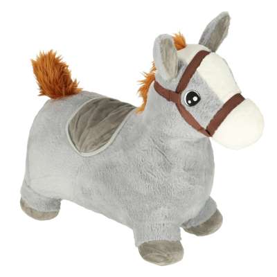 Children's rubber jumping pump horse