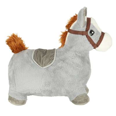 Children's rubber jumping pump horse