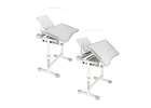 Children's school desk adjustable chair LED lamp USB grey 7