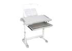 Children's school desk adjustable chair LED lamp USB grey 8
