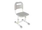 Children's school desk adjustable chair LED lamp USB grey 9