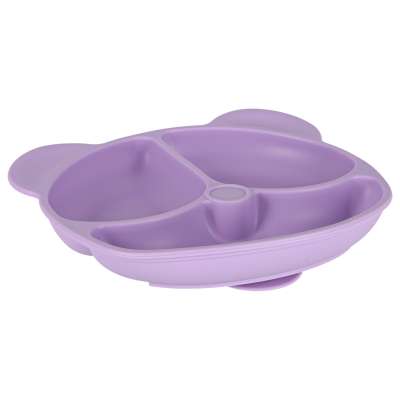 Children's silicone utensils 8 el. purple