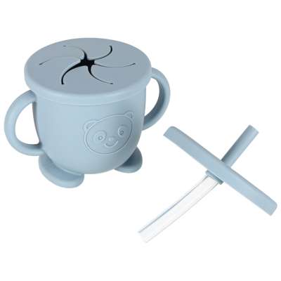 Children's silicone utensils crab zest 9el niebi