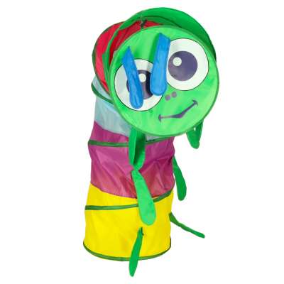 Children's tunnel tent garden track self-folding home garden large folding caterpillar