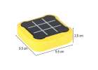 Circle and crosses electronic game yellow 9