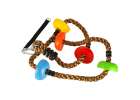 Climbing rope swing climbing rope with platform knots 200cm 8