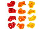 Climbing stones children's climbing frames colourful 20 pcs + screws 3