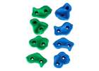 Climbing stones children's climbing frames colourful 20 pcs + screws 4