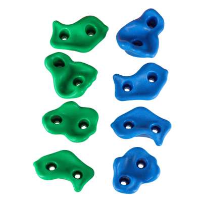 Climbing stones children's climbing frames colourful 20 pcs + screws