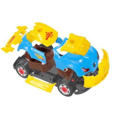 Construction sports car for tuning screwdriver