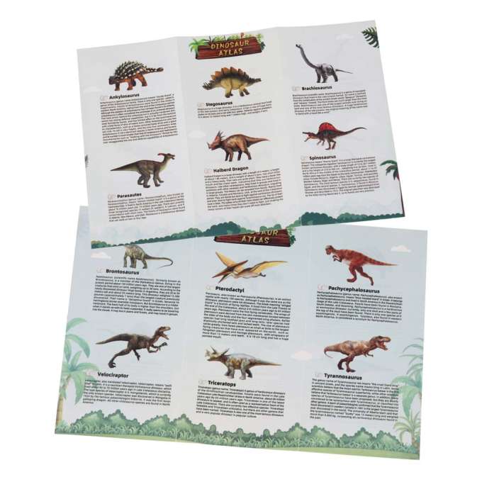 Dinosaurs excavation dinosaur egg 12 figures archaeological set