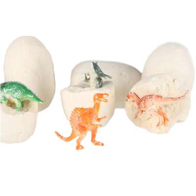 Dinosaurs excavation dinosaur eggs figures archaeological set 12 eggs