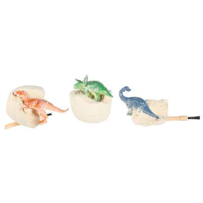 Dinosaurs excavation dinosaur eggs figures archaeological set 12 eggs