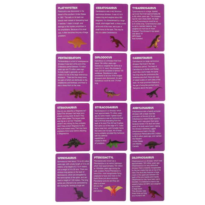 Dinosaurs excavation dinosaur eggs figures archaeological set 12 eggs