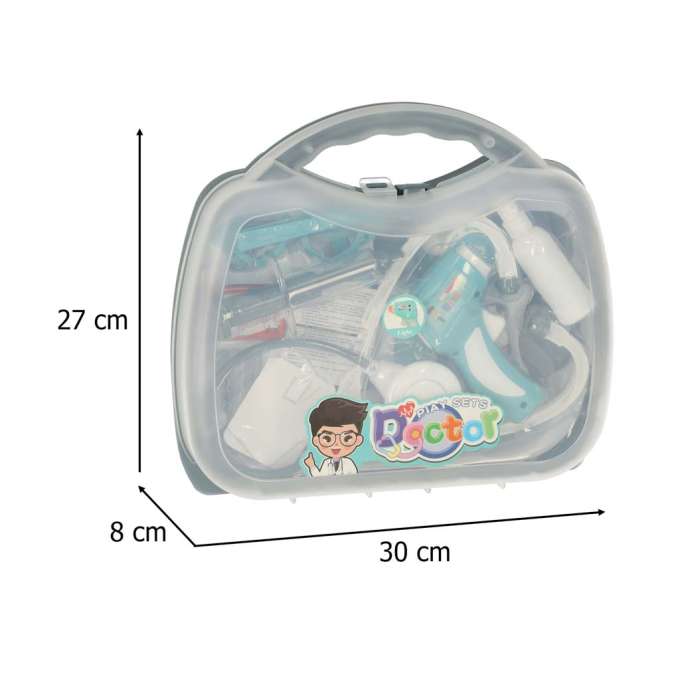 Doctor's kit in a suitcase small doctor light sound