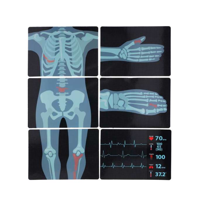 Doctor set medical station small doctor 34 items