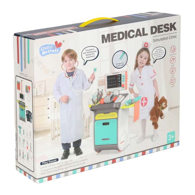 Doctor set medical station small doctor 34 items