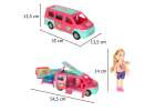 Doll Camper Van Playset with Accessories Doll Pool 13