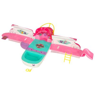 Dolls' boat folding yacht doll accessories