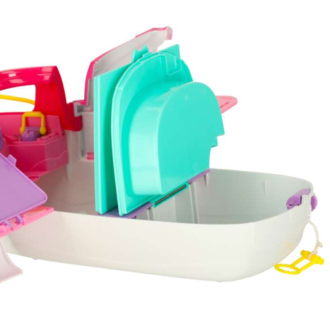 Dolls' boat folding yacht doll accessories