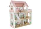 Domek dla lalek drewniany LULILO Peonio 70cm LED róż 15