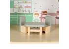 Domek dla lalek drewniany LULILO Peonio 70cm LED róż 8
