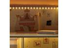 Domek dla lalek drewniany LULILO Peonio 70cm LED róż 6