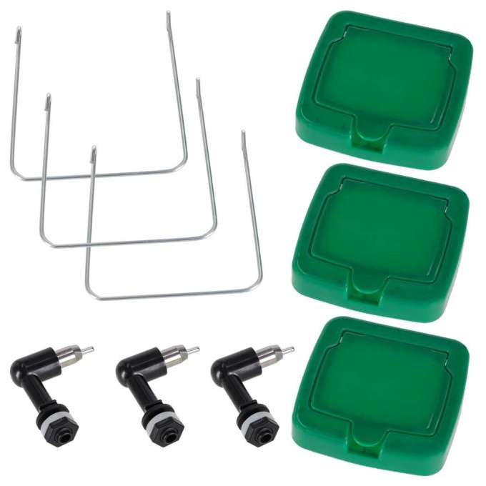 Drip drinker for rabbits 1l set of 3pcs.