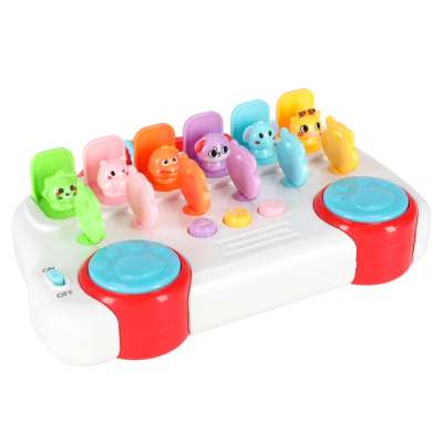 Educational bus playing pop-up animals keys