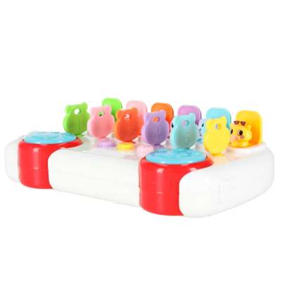 Educational bus playing pop-up animals keys