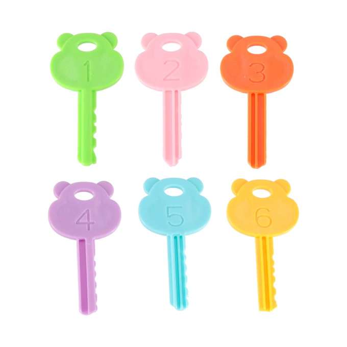 Educational bus playing pop-up animals keys