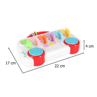 Educational bus playing pop-up animals keys